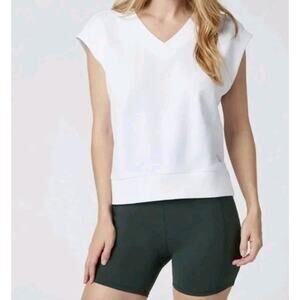 Vuori Sedona Vest White Medium‎ Athleisure Pickleball Hiking